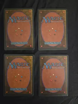 MTG Counterspell X4, ICE AGE release, PLAYSET, VG condition 1995 - Image 2