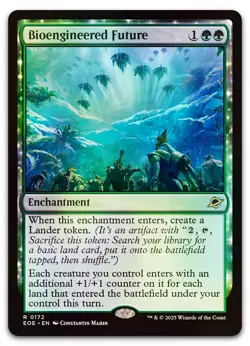Bioengineered Future #172 (Foil) (NM) Edge of Eternities EOE Magic MTG - Image 1