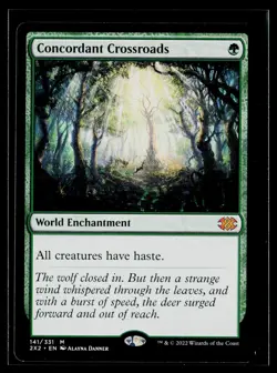 Concordant Crossroads, English Double Masters 2022 MTG Magic #141 NM NONFOIL - Image 1