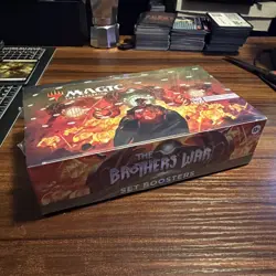 THE BROTHERS WAR SET BOOSTER BOX MAGIC: THE GATHERING MTG NEW SEALED NIB - Image 1