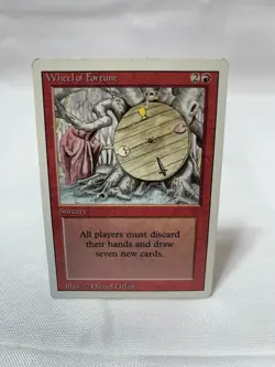 Wheel of Fortune MTG Revised 3rd Edition English MP Magic The Gathering #2 - Image 1