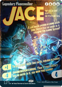 Jace, Wielder of Mysteries (Rainbow Foil) [SLD - 1576] - NM [Foil] TCG MTG - Image 1