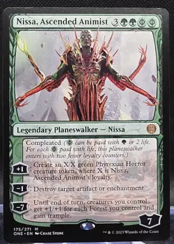 Nissa, Ascended Animist #175 Phyrexia: All Will Be One Regular Mythic - Image 1