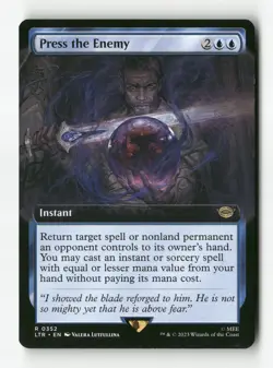 Press the Enemy - The Lord of the Rings Tales of Middle Earth - #352 - Non-Foil - Image 1