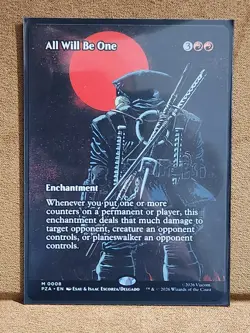 MTG TMT - All Will Be One (Borderless) 0008 - Mythic - Image 1