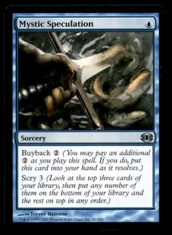 Mystic Speculation LP Light Play Future Sight MTG [5635] - Image 1