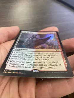 City on Fire MTG Alter/Altered Art Foil - Image 3