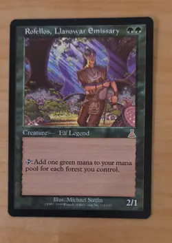 Rofellos, Llanowar Emissary Urza's Destiny Regular - Image 1