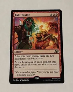 MTG Full Throttle - Aetherdrift NM - Image 1