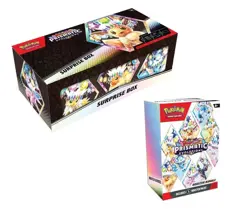 Pokemon TCG Prismatic Evolutions Booster Bundle Surprise Box Sealed (6 Packs) - Image 1