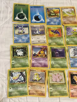 Lot of 28 Pokemon Base Set Cards Non Holo Collection Vintage WotC - Image 2