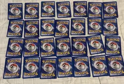 Lot of 28 Pokemon Base Set Cards Non Holo Collection Vintage WotC - Image 5