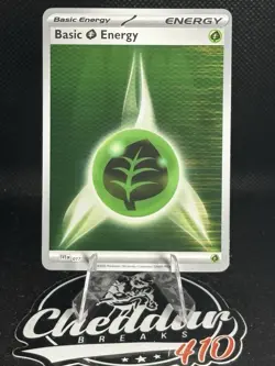 GRASS ENERGY 017 HORIZONTAL HOLO POKEMON TCG: SV11BW - BLACK BOLT & WHITE FLARE - Image 1