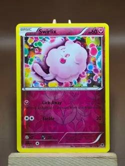 MP Swirlix 68/119 XY - Phantom Forces Reverse Holo Pokemon - Image 1