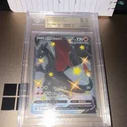 Pokemon Charizard V Champion's Path Secret Rare 079/073 Beckett 9.5 - Image 3