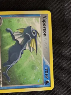 Pokemon - Pop Series 3 - Vaporeon 6/17 - LP-MP HOLO - Image 3