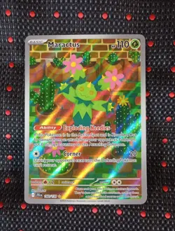 Maractus 160/159 Journey Together Illustration Rare Holo Pokemon TCG NM - Image 1