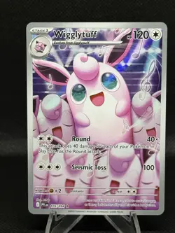 Wigglytuff 105/094 - Pokemon Phantasmal Flames - Illustration Rare (NM) - Image 1