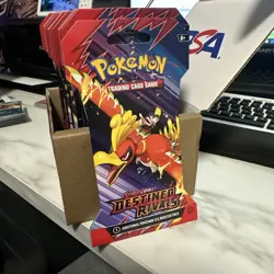 Pokemon TCG Destined Rivals Sleeved Booster Pack Lot of 23 New/Sealed - Image 1