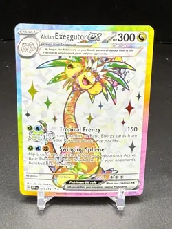 Alolan Exeggutor ex 225/191 Ultra Rare Surging Sparks Pokemon Near Mint - Image 1