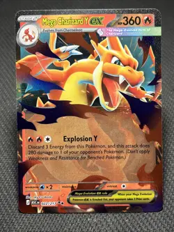 Pokemon TCG - Mega Charizard Y EX 022/217 - Ascended Heroes - NEAR MINT - Image 1
