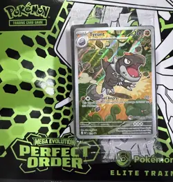 Sealed Tyrunt 070 Pokemon Center Stamped Promo Perfect Order Set - Image 2