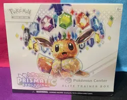 ⭐Pokemon Center Prismatic Evolutions ETB Elite Trainer Box Sealed/Factory⭐ - Image 1