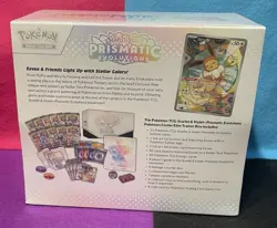 ⭐Pokemon Center Prismatic Evolutions ETB Elite Trainer Box Sealed/Factory⭐ - Image 4