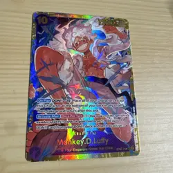 Monkey.D.Luffy OP05-119 SEC POST-ERRATA + Stussy OP07-085 SR ONE PIECE NEAR MINT - Image 3