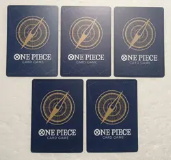 Lot of 5 Japanese ONE PIECE Cardgame Super Rare Card Set TCG - Image 2