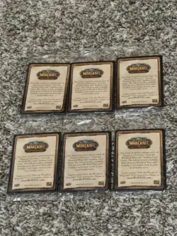 World of Warcraft - (6) Sealed Promo Packs - Image 1