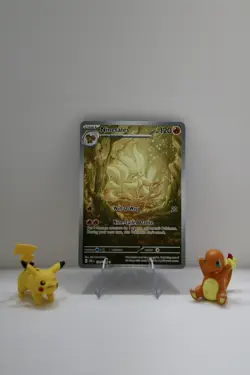Pokemon TCG Ninetales 199/197 Obsidian Flames Full Art Illustration Secret Rare - Image 1