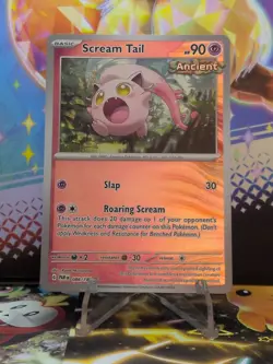 Pokemon TCG Paradox Rift Scream Tail Reverse Holo 086/182 NM/M NP - Image 1