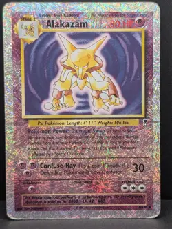 Alakazam 1/110 Legendary Collection Reverse Holo Rare Pokemon TCG Nintendo MP+ - Image 1