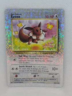 Pokemon Eevee Legendary Collection Reverse Holo Rare Pokemon TCG Nintendo NM - Image 1