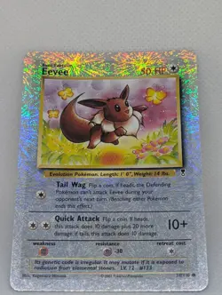 Pokemon Eevee Legendary Collection Reverse Holo Rare Pokemon TCG Nintendo NM - Image 3