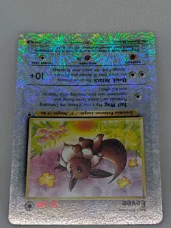 Pokemon Eevee Legendary Collection Reverse Holo Rare Pokemon TCG Nintendo NM - Image 4