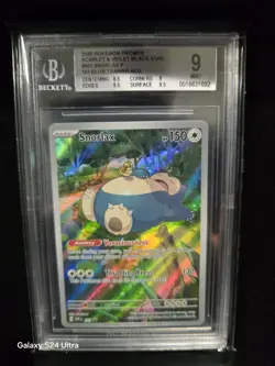 2023 Pokemon Promos Scarlet & Violet Black Star Snorlax 051 - Image 1
