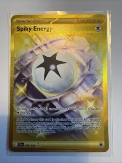 Pokemon Spiky Energy Holo TCG Card 190/159 Journey Together - Image 1