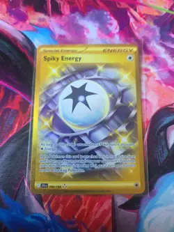 Pokemon Spiky Energy Holo TCG Card Sv09: Journey Together 190/159 Mint Condition - Image 1