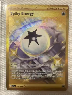 Pokemon Spiky Energy Holo TCG Card Sv09: Journey Together 190/159 Mint Condition - Image 1