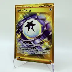 Spiky Energy 190/159 Journey Together Gold Hyper Rare Pokemon Card - Image 3