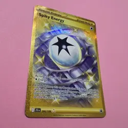 Spiky Energy 190/159 NM Gold Hyper Rare Journey Together JTG Pokemon Card En TCG - Image 3