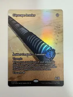 Cityscape Leveler Foil Borderless Showcase MTG Magic Gathering Card NM Mint TLE - Image 1