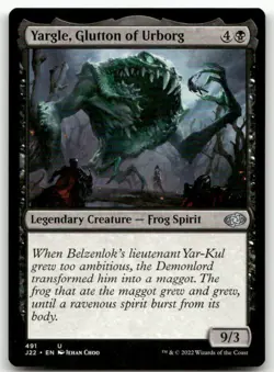Yargle, Glutton of Urborg #491 (NM) Jumpstart 2022 J22 Magic MTG - Image 1