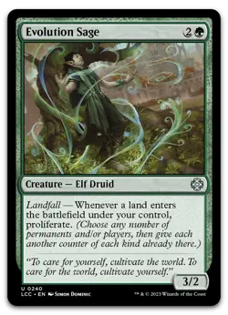 Evolution Sage #240 (NM) Lost Caverns of Ixalan LCC Magic MTG - Image 1
