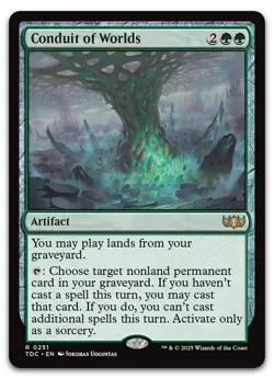 Conduit of Worlds #251 (NM) Tarkir Dragonstorm TDC Magic MTG - Image 1