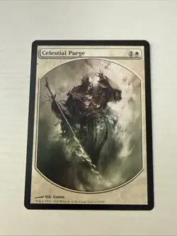 Magic: the Gathering - CELESTIAL PURGE (MAGIC PLAYER REWARDS) (Textless) - Image 1