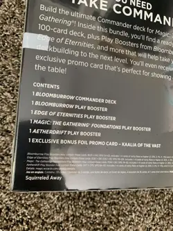 Sealed Bloomburrow Squirreled Away Commander Kit (Costco Bundle) New MTG Magic - Image 5