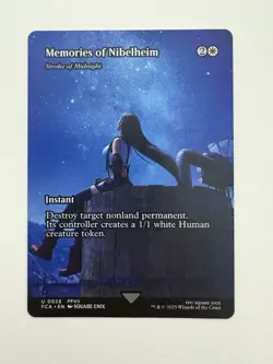 Memories of Nibelheim Showcase Borderless MTG Magic Gathering Card NM Mint FCA - Image 1
